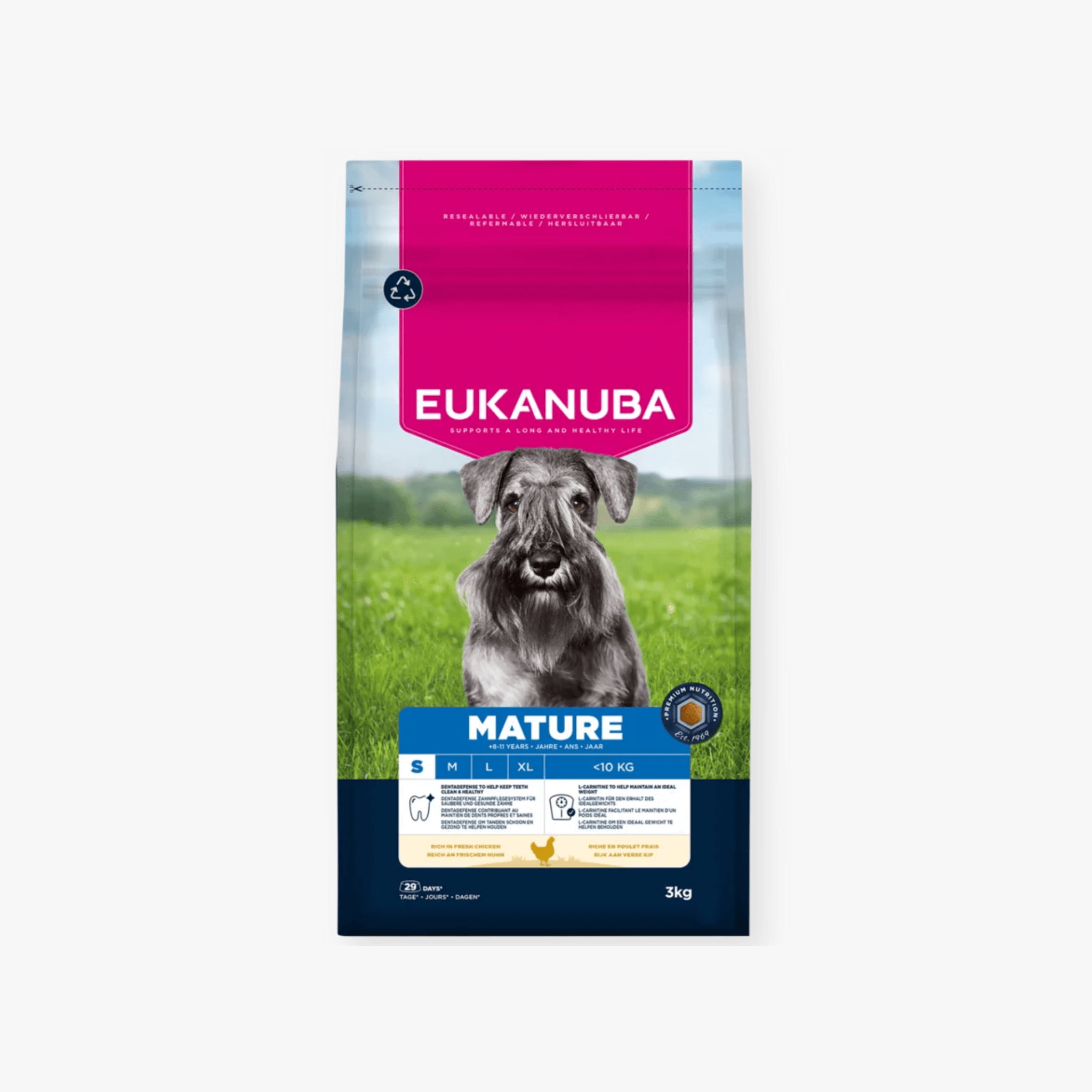 Eukanuba Mature Small Breed Chicken - Tørrfôr | Life Care