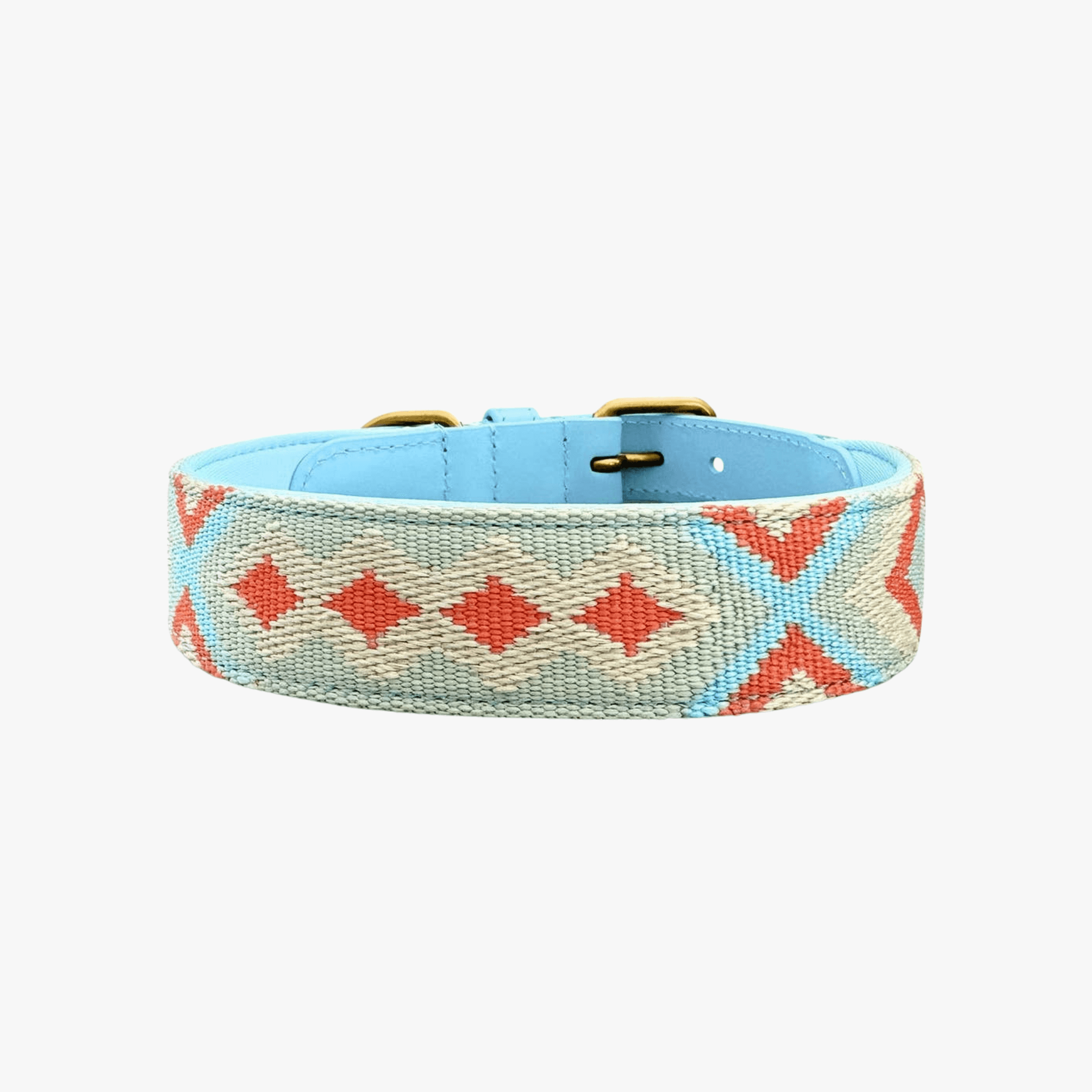 Hey Lana - Skinnhalsbånd | Coral/Blue