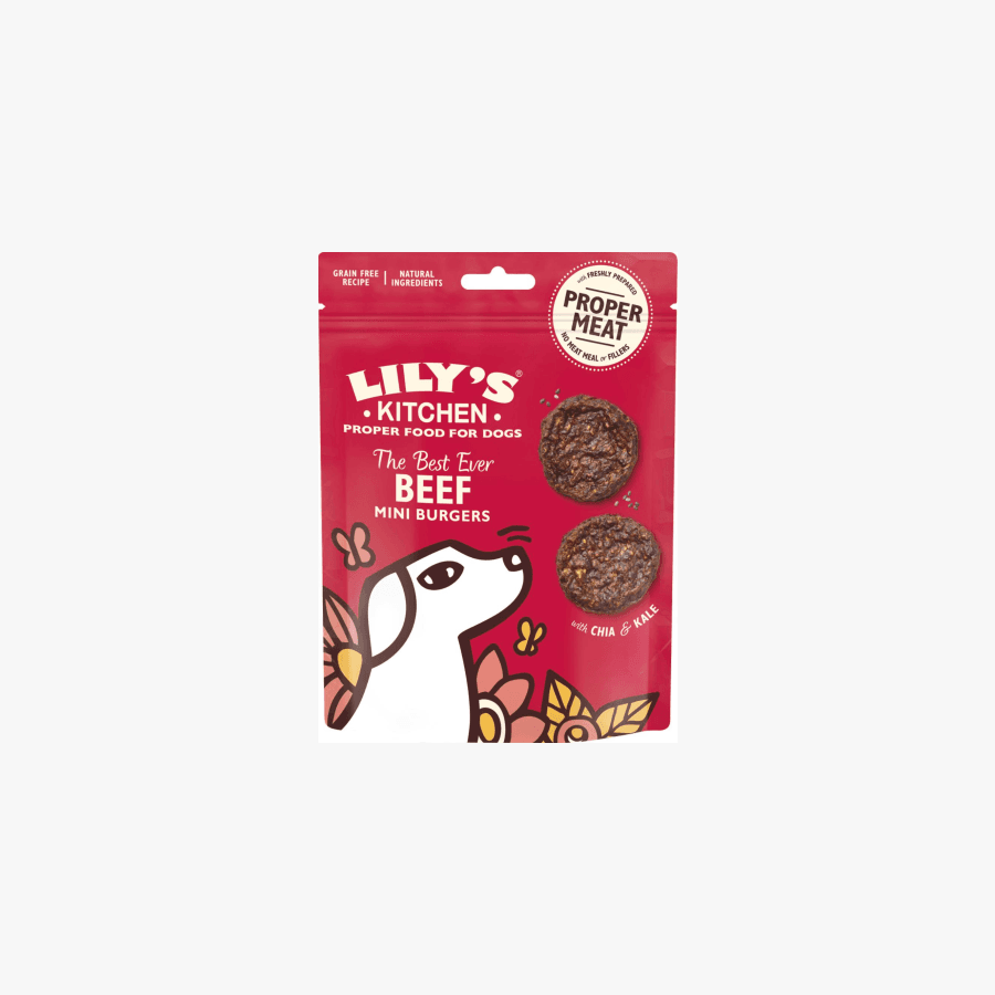 Beef Mini Burgers – Proteinrik Hundesnack, 70g