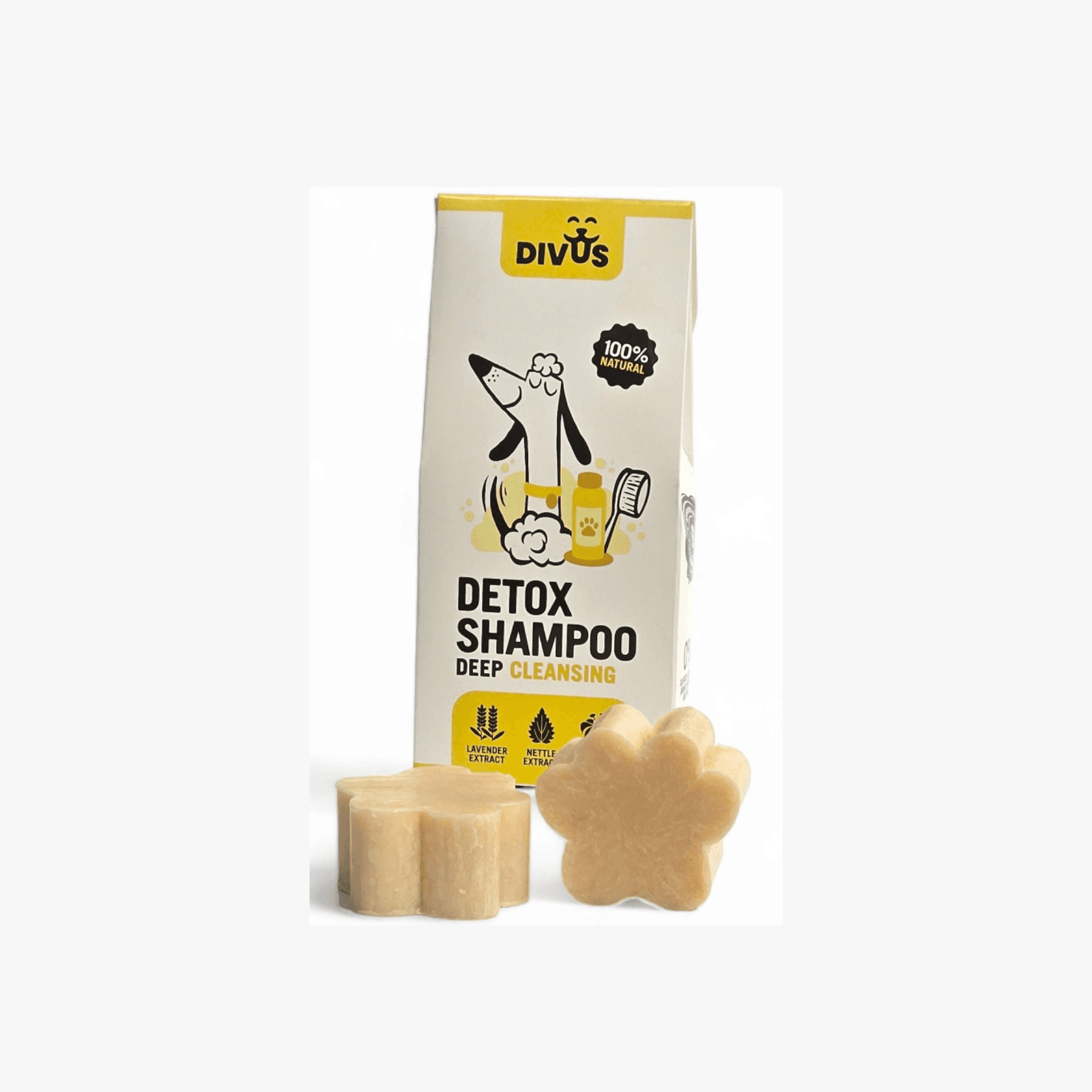 Detox shampoo for rens og insektbeskyttelse - 2x50g