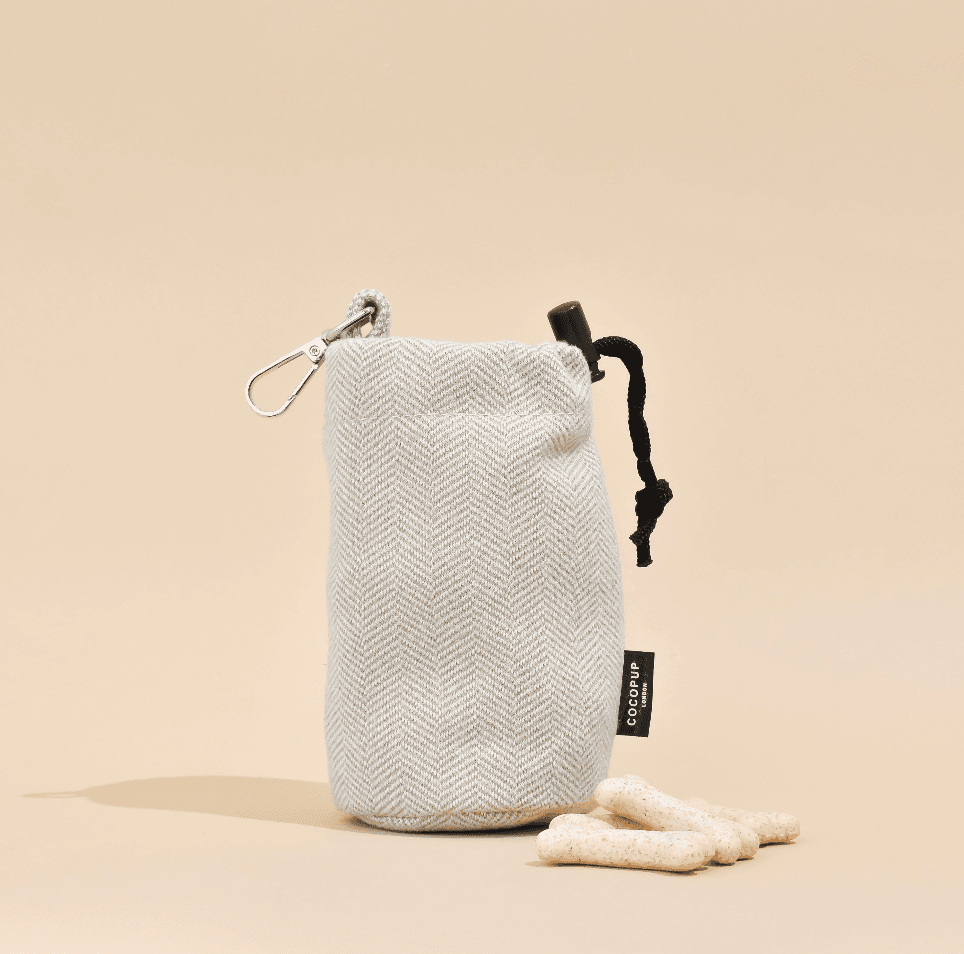 Brown Tweed - Godbitpose med snøring