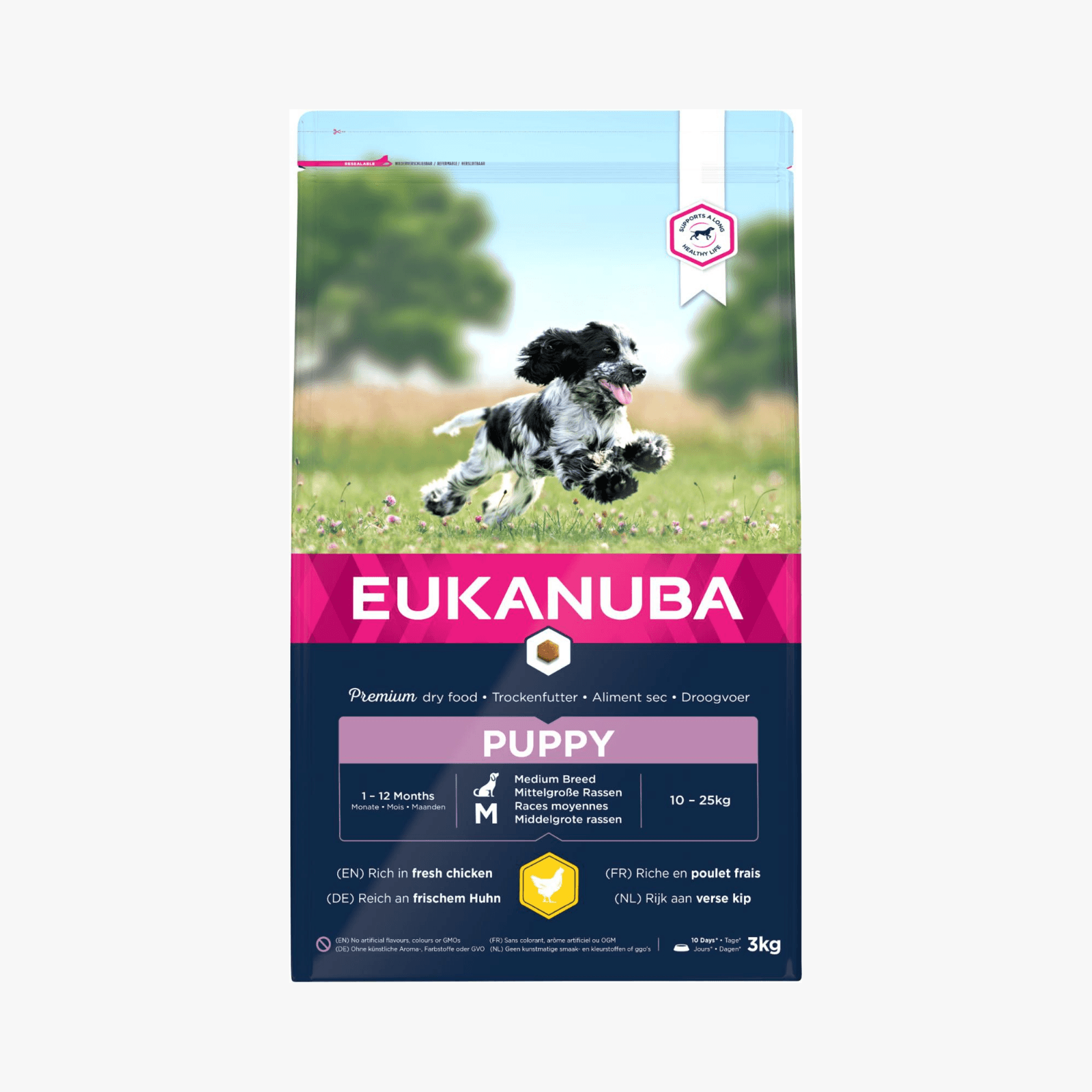 Eukanuba Valp Medium Kylling - Tørrfôr | Life Care