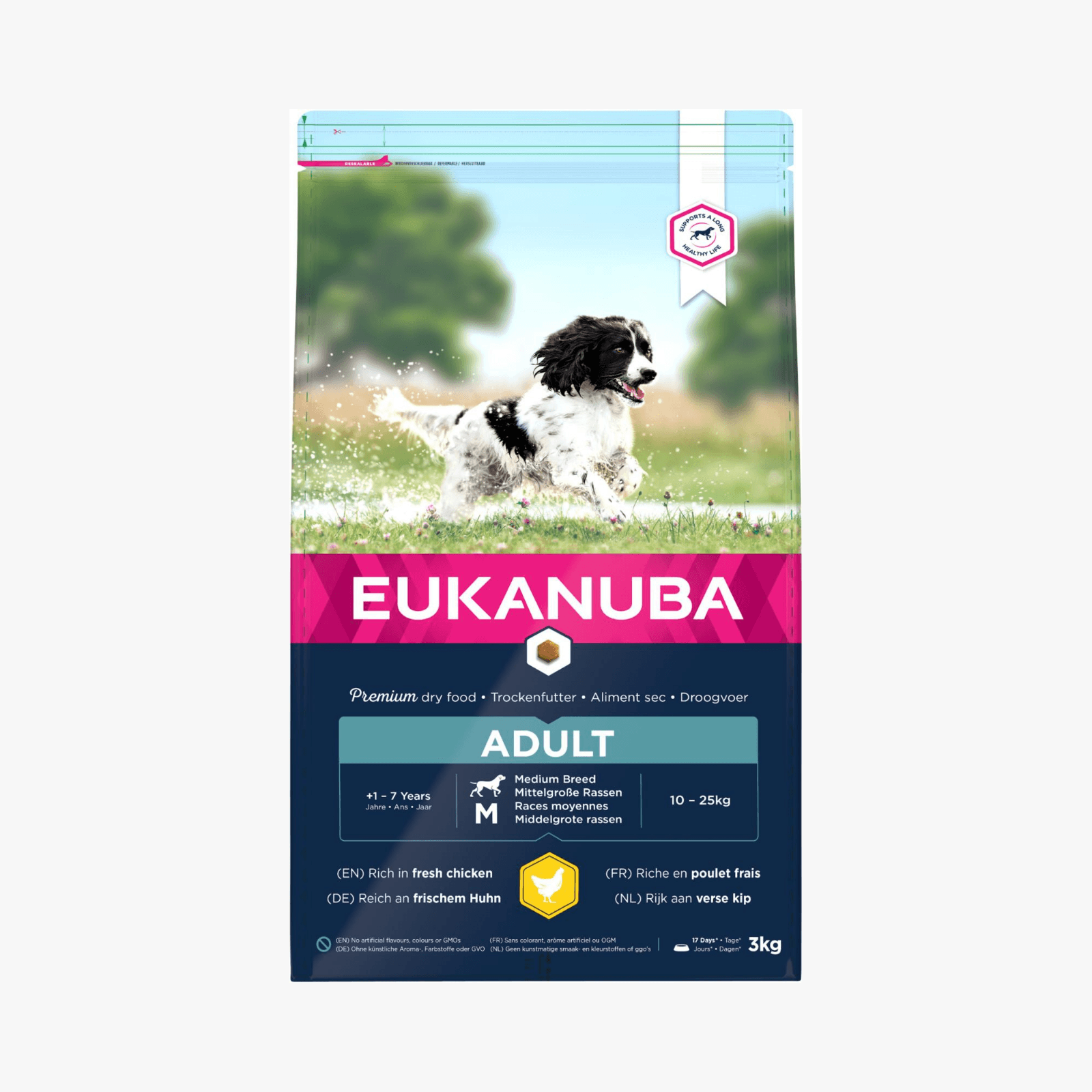 Eukanuba Voksen Medium Kylling - Tørrfôr | Life Care