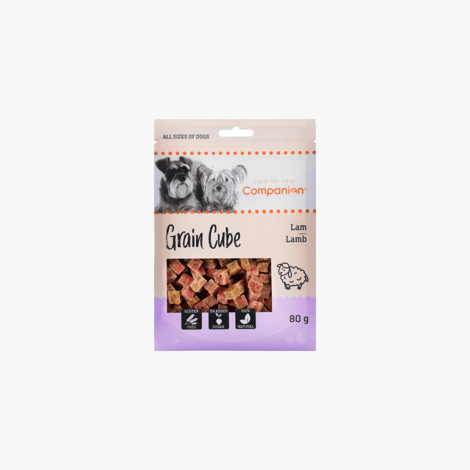 Grain Cube, Proteinrike godbiter m/Lam