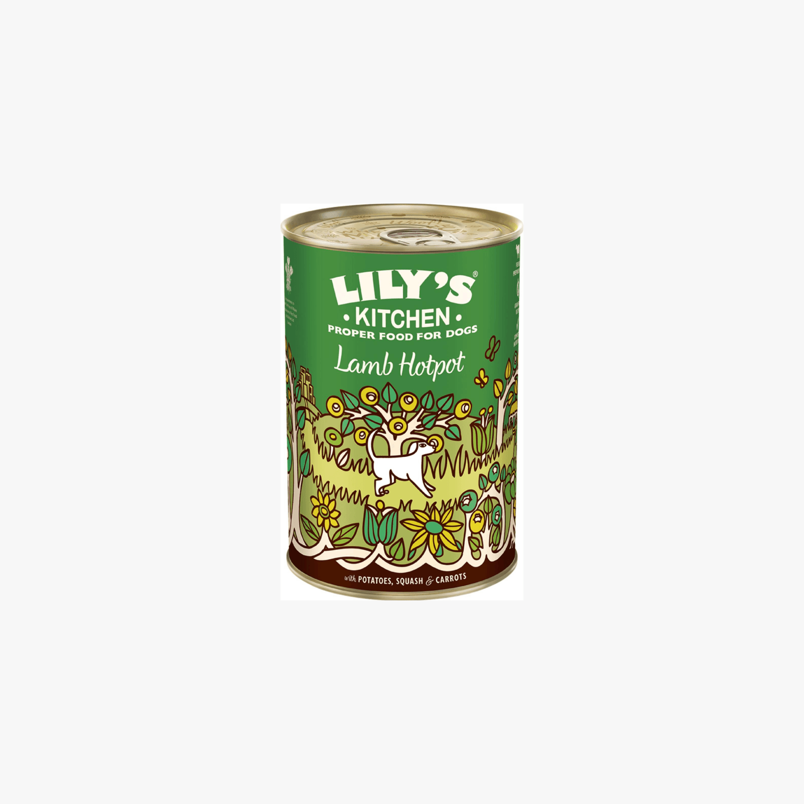 Lily’s Kitchen Lamb Hotpot – Våtfôr til voksene hunder med Lammekjøtt | 400g