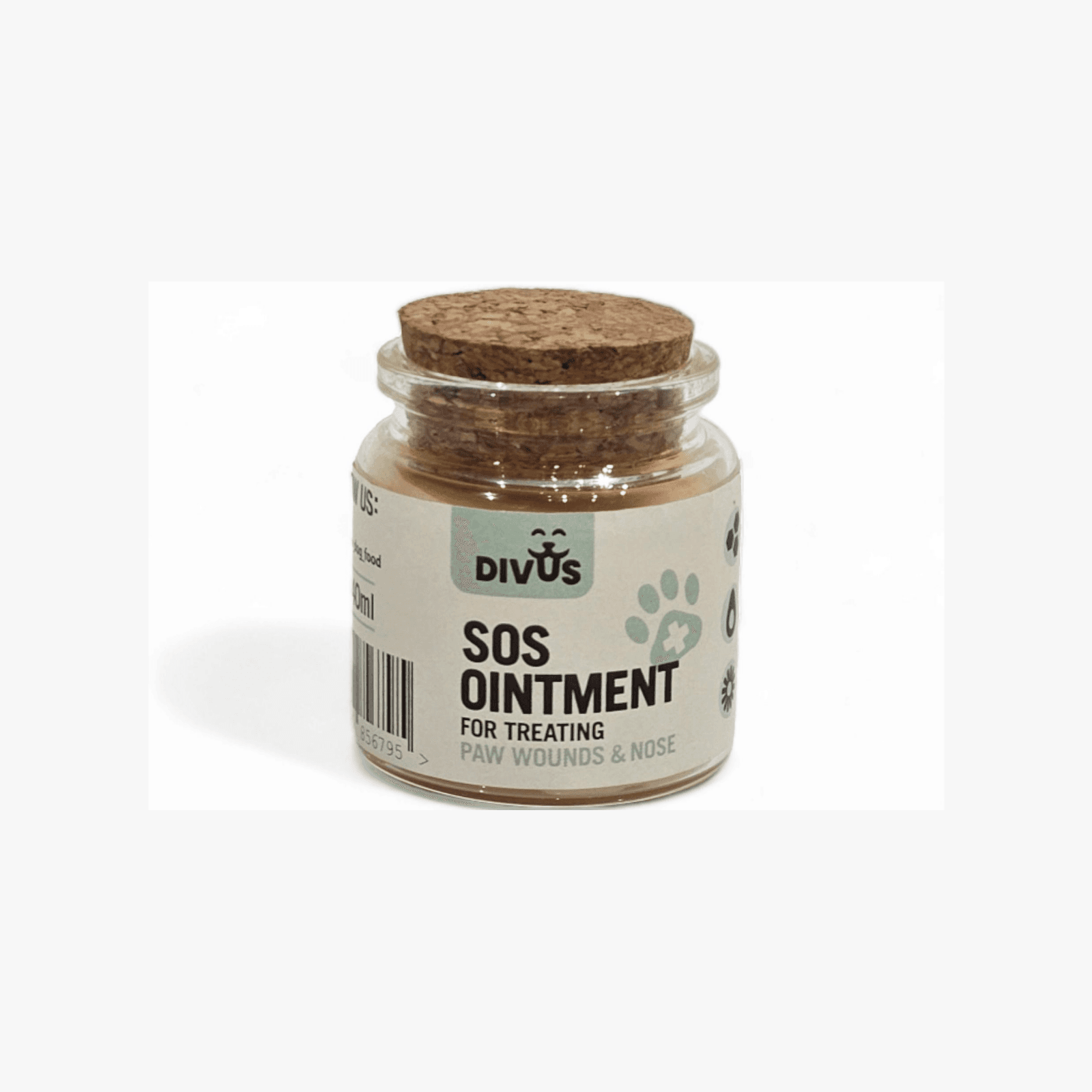 SOS Salve - Fukt og Beskyttelse av poter og snute - 40 ml