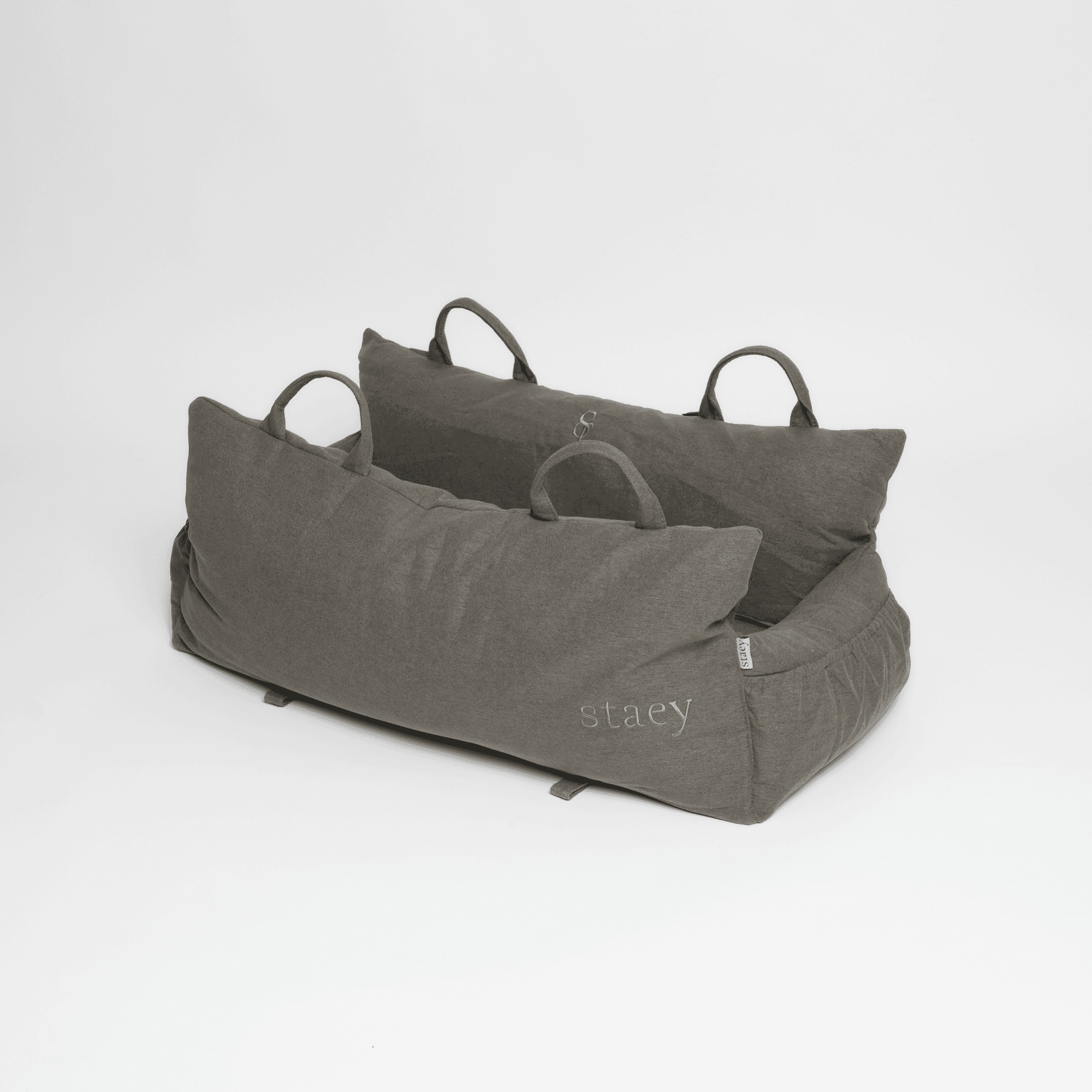 Lara Car Seat XXL – 3 i 1 hundesete | Taupe