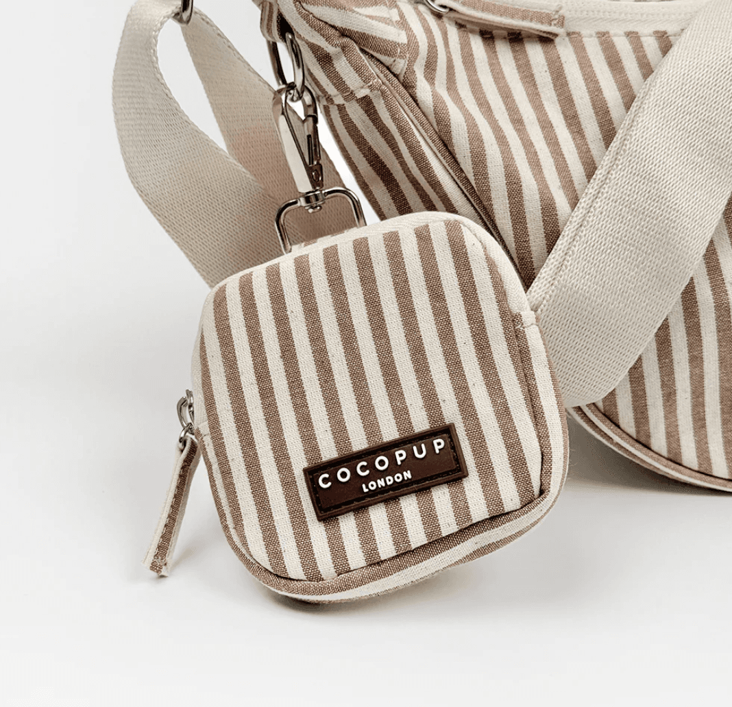 London Linen Stripes - Godbitveske