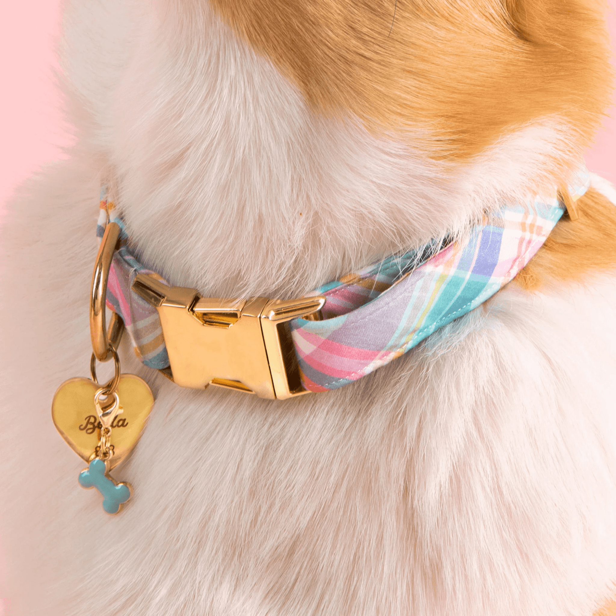 Blue Bone Charm - Halsbåndsmykke