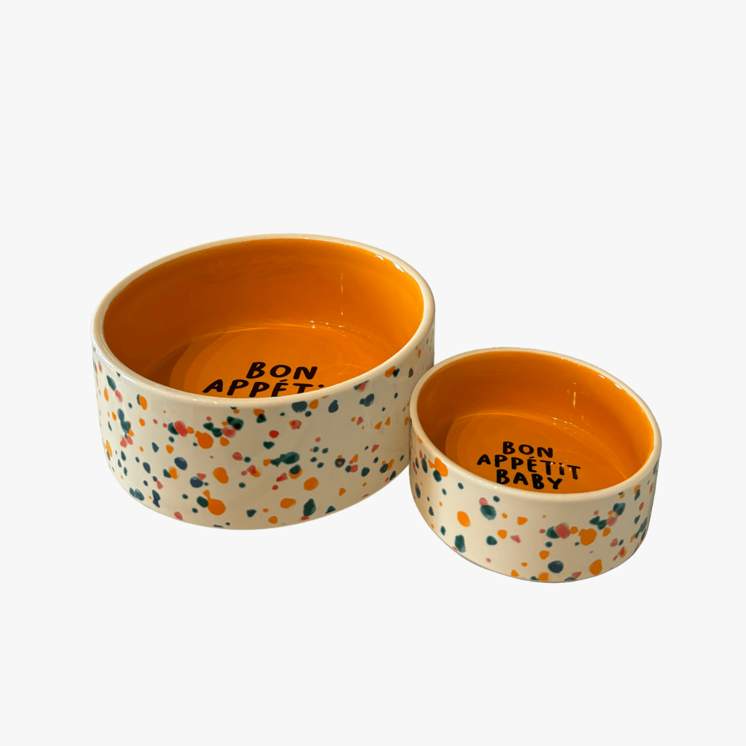 Mat-/vannskål, "BON APPÉTIT BABY"