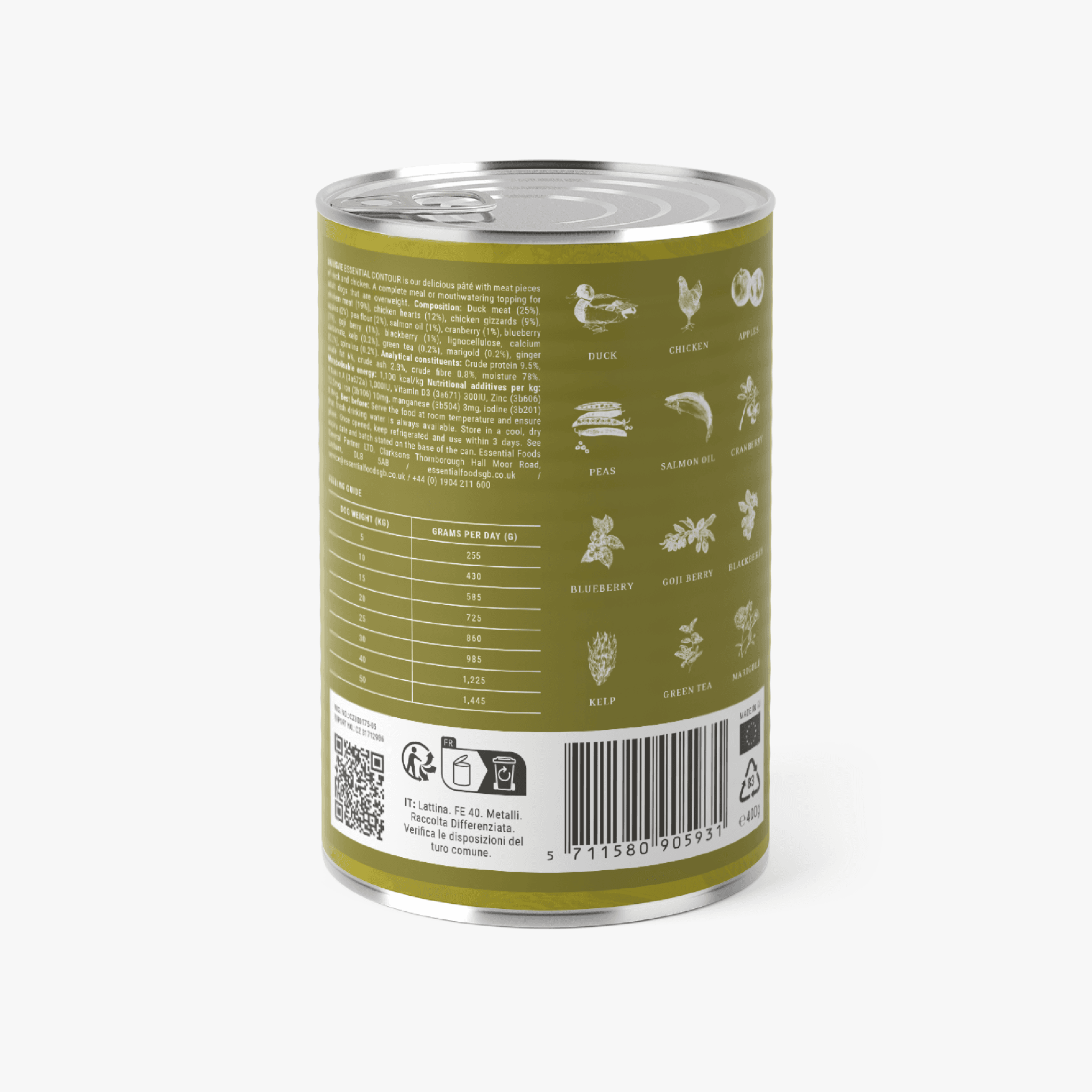 Essential Contour Pâté – Våtfôr til hund | 400g