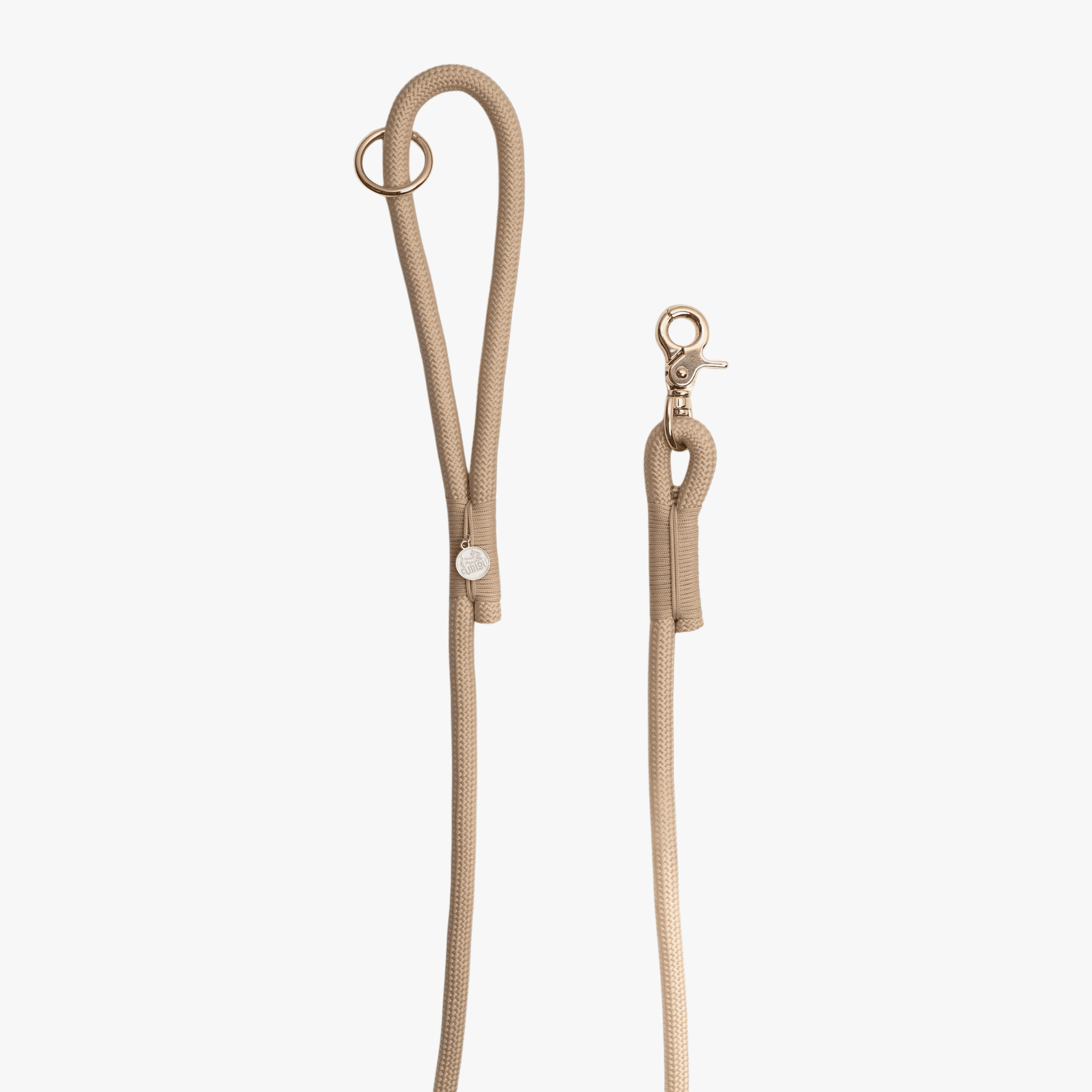 Braided Rope Leash – Hundebånd | Tan