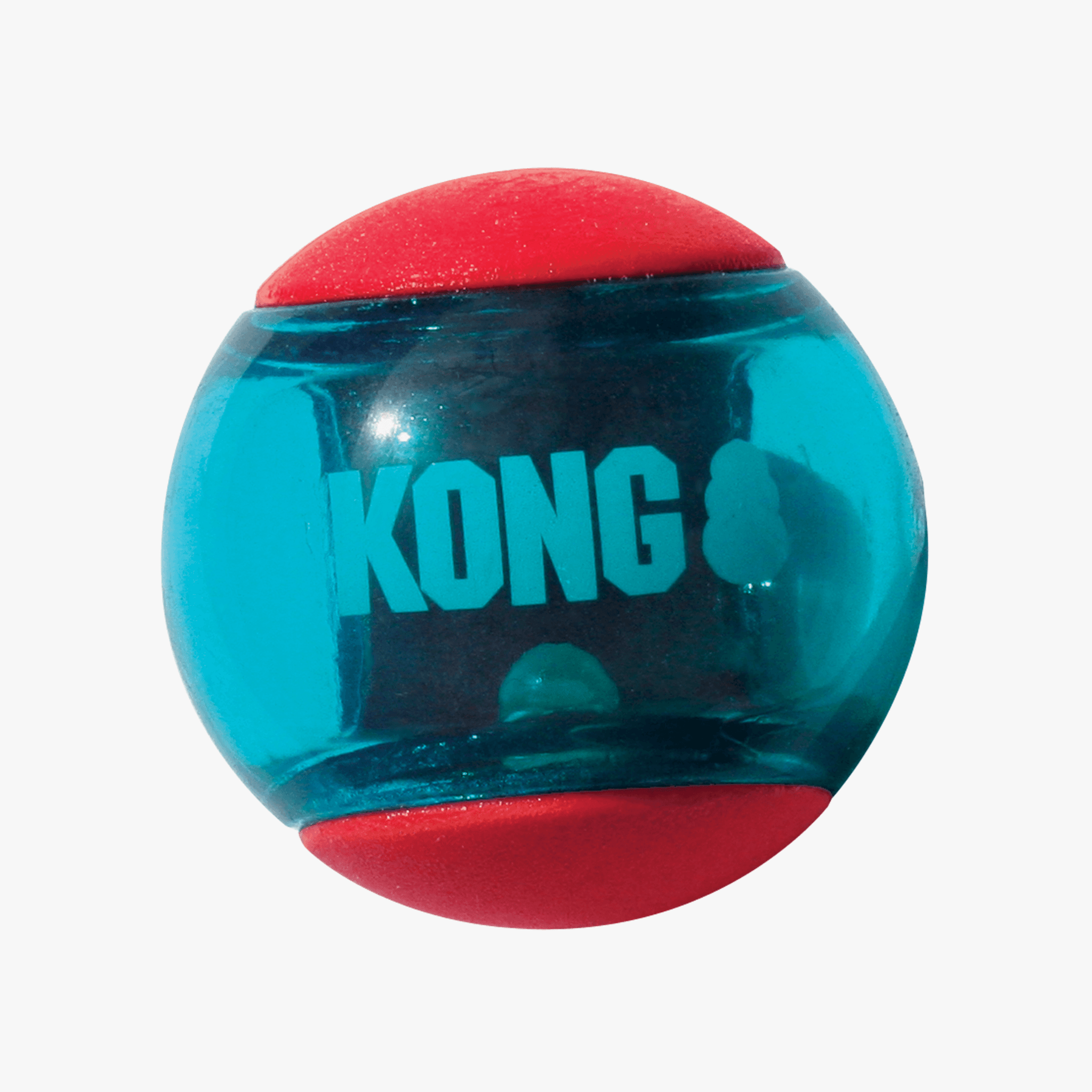 KONG Squeezz Action Ball – Hundeball med pipelyd
